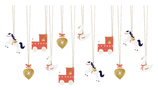 Etichette regalo, Choo Choo - 12pz