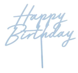 cake topper happy birthday 1pz