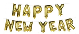 Ballon Script -Happy New Year- 35x800cm