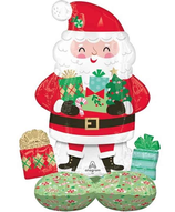 Palloncino in Foil 37" AirLoonz Babbo Natale