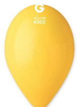 palloncino in lattice 10" toni del giallo