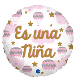 Palloncino in Foil 18" Nascita Bimba "Es una Niña/ Niño"