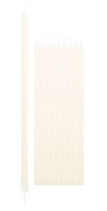 Candelina Stelo 15cm Avorio