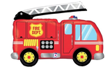 Palloncino in Foil 40" Super Shape Camion Pompieri "Firetruck"