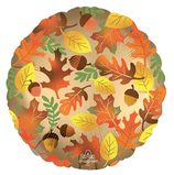 Palloncino in Foil 18" Foglie Autunnali "Fall Leaves"
