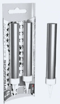 Fontana Magia Argento Metallizzato "Ice Fountain" 2pz