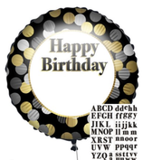 PALLONCINO MYLAR HAPPY BIRTHDAY PERSONALIZZABILE 18