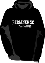 BSC@Berlin - Kapuzenpulli BSC Fussball Hoodie black