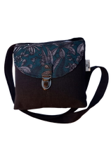 Sac bandoulière bicolore Java