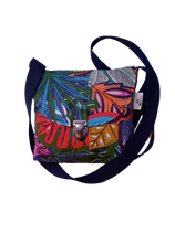 sac bandoulière exotique enduit