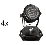 4x Drehmotor mit LED-Outdoor