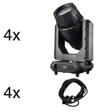 4x MH500 + Outdoor DMX Kabel 10m