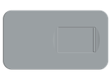 100 CamShade Fenstergrau [farbig, RAL 7040]