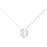 Collier hexagone