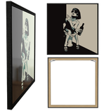 Nude - Print Art on Alu-Dibond (with frame without glass)