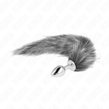 Cola de zorro plateado talla S