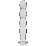 Bolas anales de cristal con base
