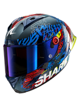 AERON-GP FIM RACING #2 SPEED-VIB Carbon Blue Red
