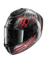 SPARTAN RS CARBON SHIEVER Carbon Anthracite Red