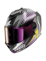 SPARTAN GT PRO CARBON STHYR Mat Carbon Violet ChromE