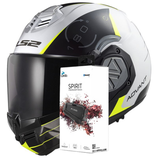 Advant CODEX WHITE BLACK FF906 + CARDO SPIRIT