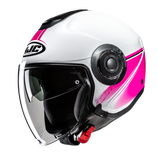 Casco Moto Jet Hjc i40N VISION MC8