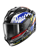 D-SKWAL 3 STREETRUSH Black Blue Chrom