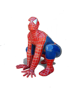 RIR2000 Spiderman Figur lebensgroß