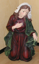 700390B  Krippe Figur groß Maria fast lebensgroß