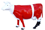 ID002dFA3 Kuh Figur lebensgroß Weihnachten