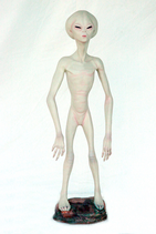 HWRIVHD-866 Außerirdische Figur lebensgroß
