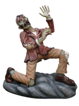 RIVHDr167 Halloween Zombie Figur lebensgroß