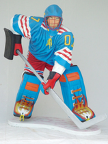 RI1630VHD24 Eishockey Figur lebensgroß
