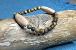 Zirbenarmband - Tigerauge - Willenskraft