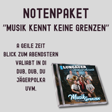 Notenpaket - CD "Musik kennt keine Grenzen"
