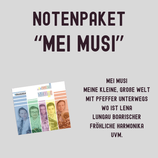 Notenpaket - CD "Mei Musi"
