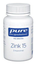 Pure encapsulations Zink 15  180 Kapseln