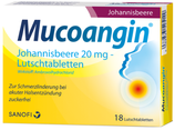 Mucoangin Lutschtabletten Johannis Beere 18 Stk