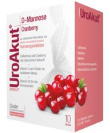 Biogelat Uroakut D-Mannose+Cranberry 10 St