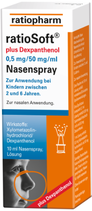 Ratiosoft Nasenspray Plus Dexpanthenol 0,5mg 10ml