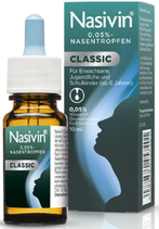 Nasivin Nasentropfen 0,05% Classic 10 ml