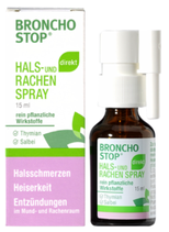 Bronchostop Hals+Rachenspray 15ml