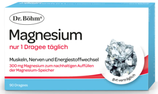 Dr. Böhm Magnesium Dragees "nur 1 Dragee täglich"