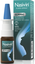 Nasivin Spray  0,05% Classic 10 ml