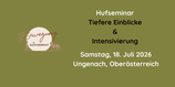 Tiefere Einblicke & Intensivierung - Ungenach