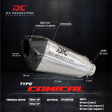 DX GENERATION CONICAL SILENCER