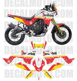グラフィックステッカー テネレ 700 T7 REVOLUTION RTECH DAKAR CHESTERFIELD TRIBUTE Disponibile