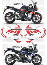 グラフィックステッカー FZ1 FAZER GT FACTORY RACING
