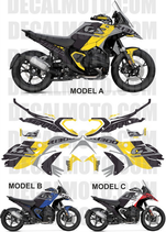 グラフィックステッカー R1300GS TOURER