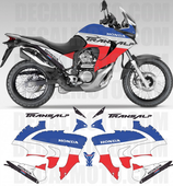 グラフィックステッカー TRANSALP XL 700 V HRC FULL COVER